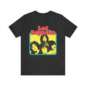 Led Zeppelin Retro Vintage Rock And Roll Graphic Shirt 92